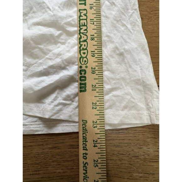 Armani Exchange AX Shirt Women Size Large Cotton Short Sleeve Graphic Print NWT - Picture 4 of 14